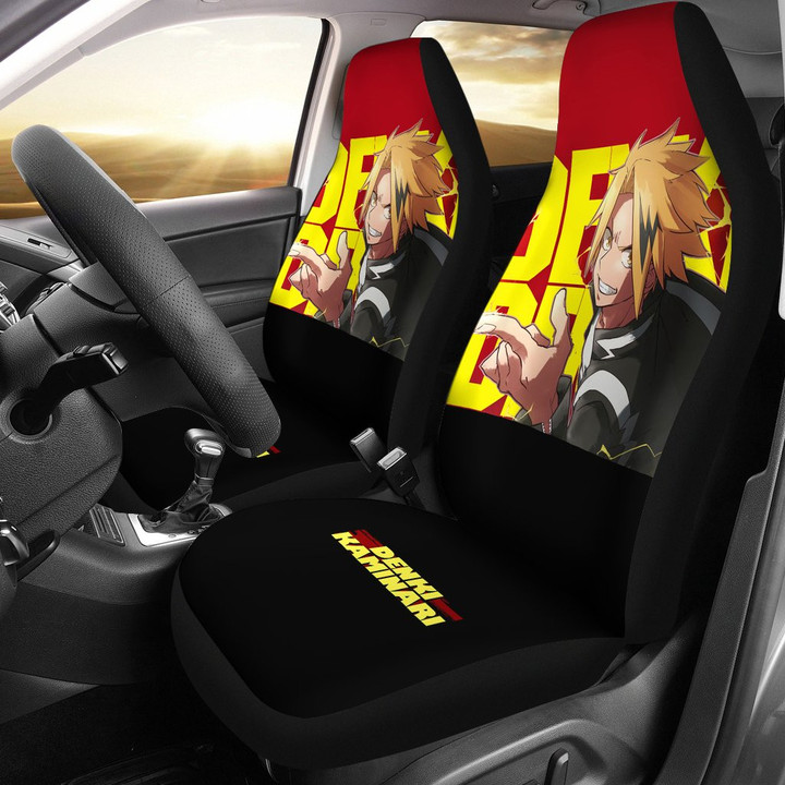 My Hero Academia Anime Car Seat Covers Denki Kaminari Seat