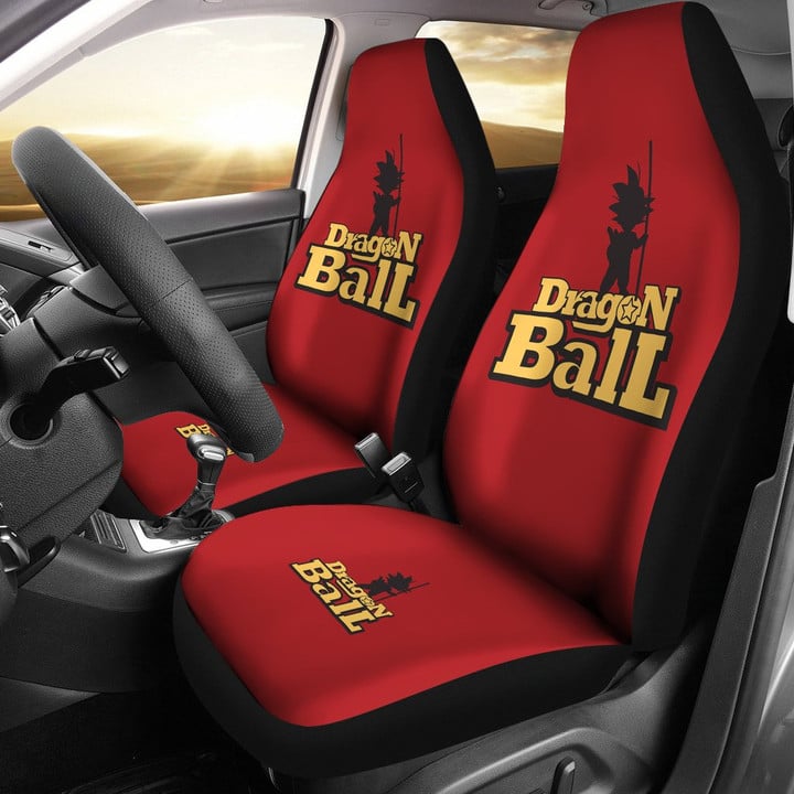 Dragon Ball Goku Kid Dark Anime Car Seat Covers Anime Car Accessories