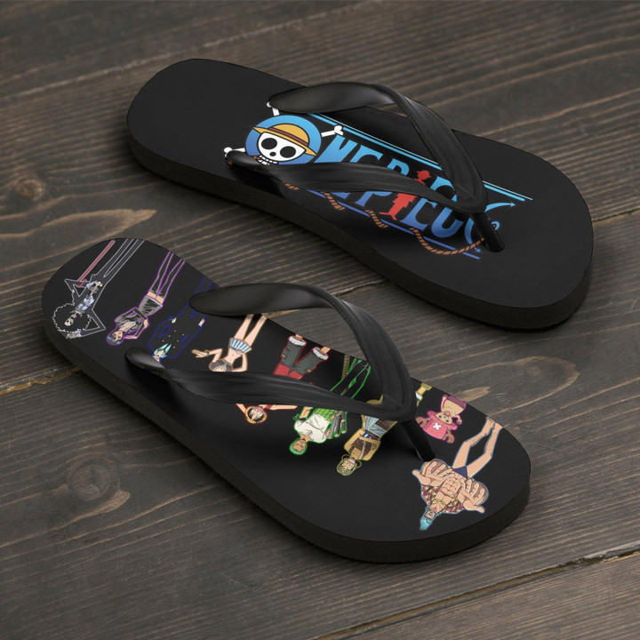 One Piece Anime Custom Flip Flops