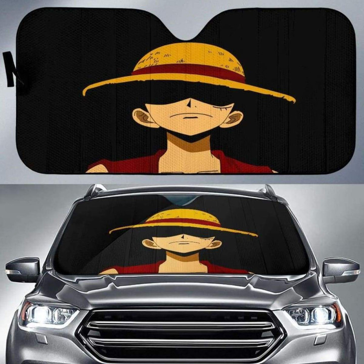 Luffy Anime One Peace Car Sun Shades Universal Fit
