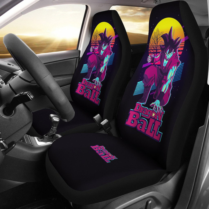 Dragon Ball Z Car Seat Covers Goku Pop Art Anime Seat Covers