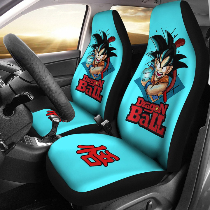 Dragon Ball Z Car Seat Covers Goku Kid Kame Pop Art Anime Seat Covers