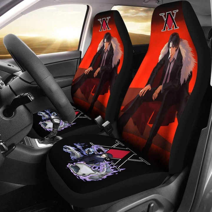 Hunter X Hunter Chrollo Lucilfer Car Seat Covers Anime Universal Fit