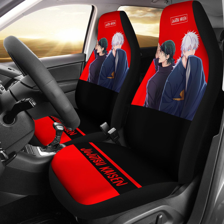 Jujusu KaiSen Anime Car Seat Covers Fan Gift