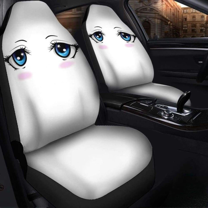 Cute Anime Eyes Seat Covers Universal Fit