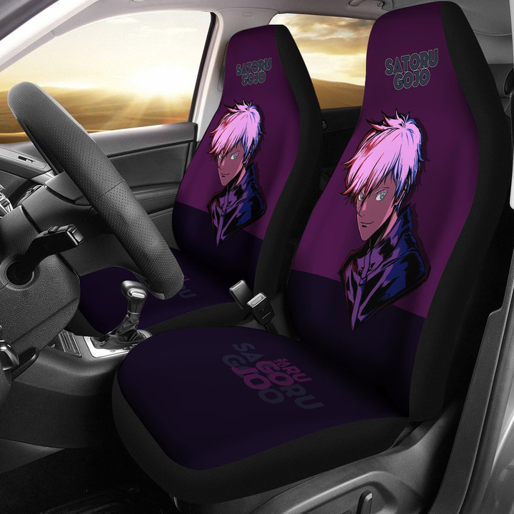 Satoru Gojo Jujutsu KaiSen Car Seat Covers Anime Seat Covers For Car