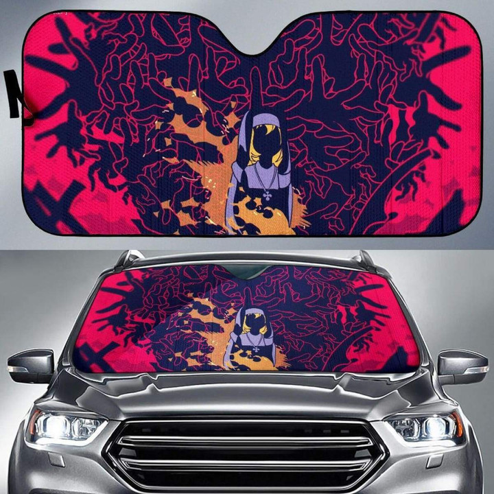 Fire Force Black Hands Auto Sunshade Anime Universal Fit
