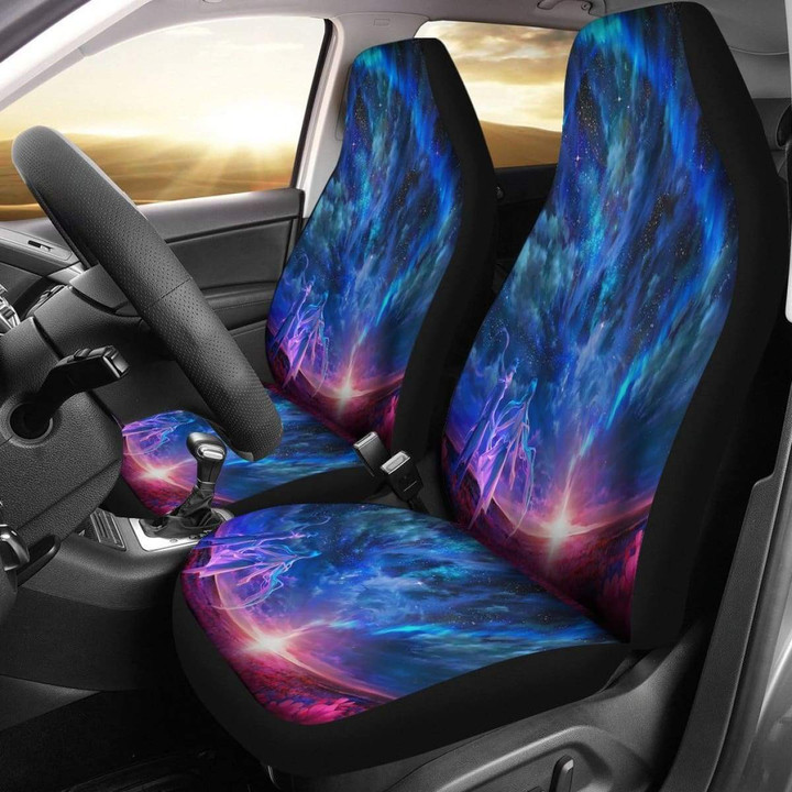 Anime Couple Seat Covers Amazing Best Gift Ideas Universal Fit