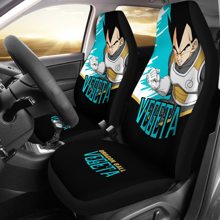 Vegeta Angry Dragon Ball Z Car Seat Covers Anime Car Accessories
