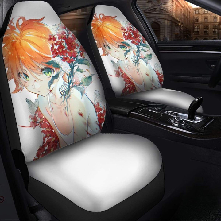 Emma The Promised Neverland Anime Best Anime Seat Covers Amazing Best Gift Ideas Universal Fit