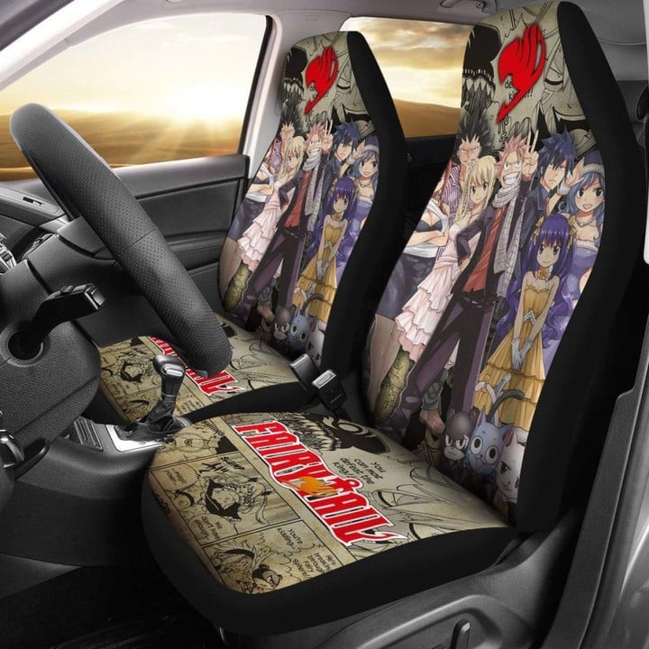 Fairy Tail Anime Car Seat Covers Lt Universal Fit