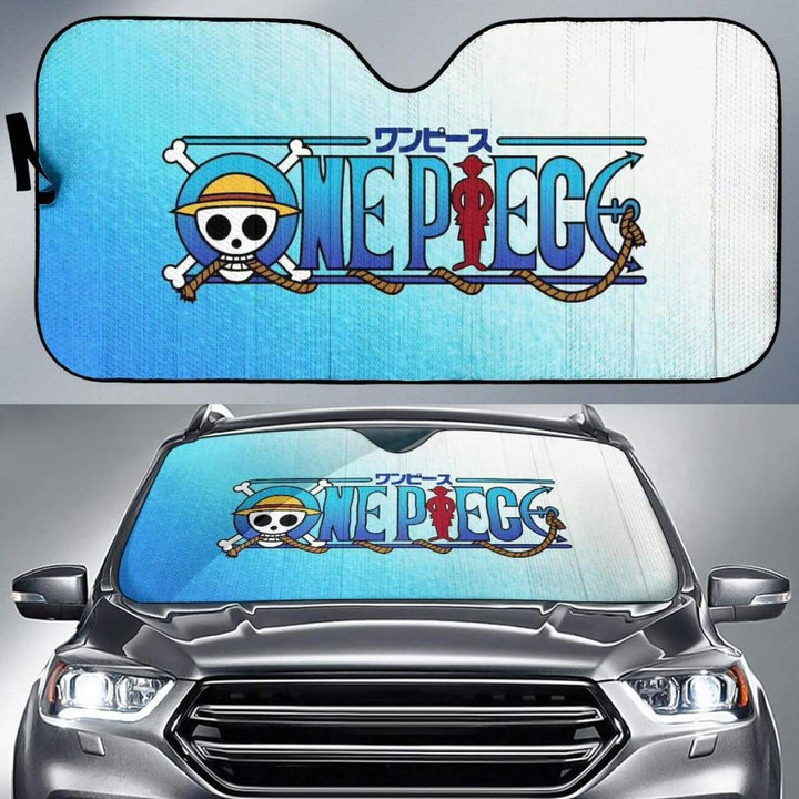 One Piece Car Sun Shades Anime Fan Gift H Universal Fit