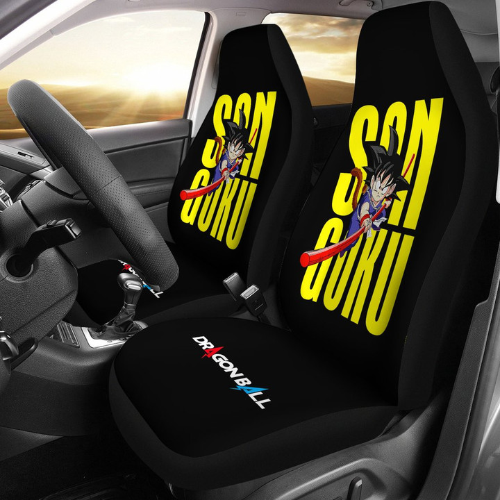 Dragon Balll Goku Kid Car Seat Covers Anime Seat Covers
