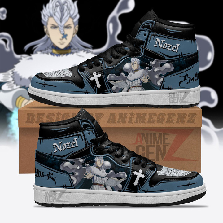 Nozel Silva JD Sneakers Black Clover Custom Anime Shoes
