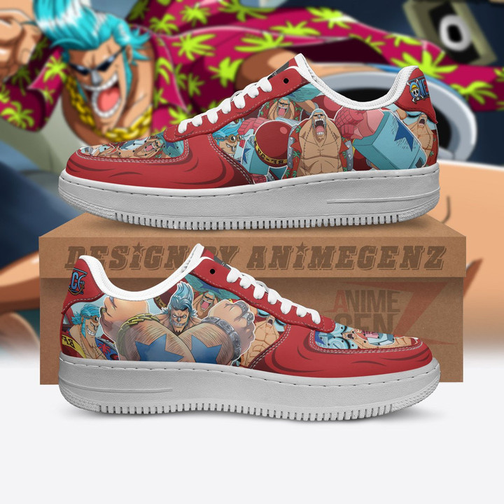 One Piece Franky Air Sneakers Custom Anime Shoes