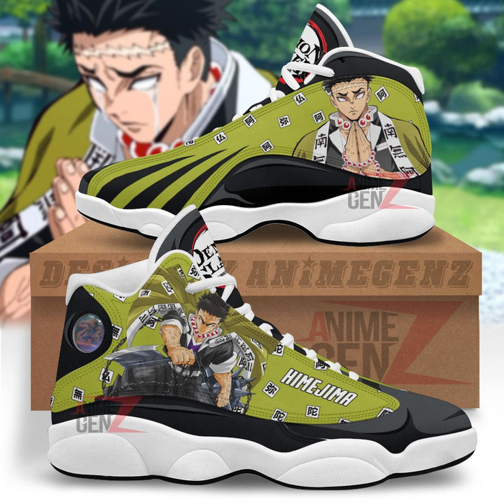 Demon Slayer Air JD13 Sneakers Gyomei Himejima Custom Anime Shoes