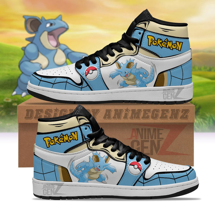Pokemon Nidoqueen JD Sneakers Custom Pokemon Anime Shoes