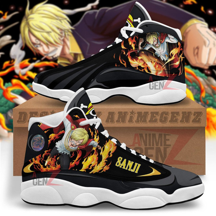 One Piece Sanji Air Jordan 13 Sneakers Custom Anime Shoes