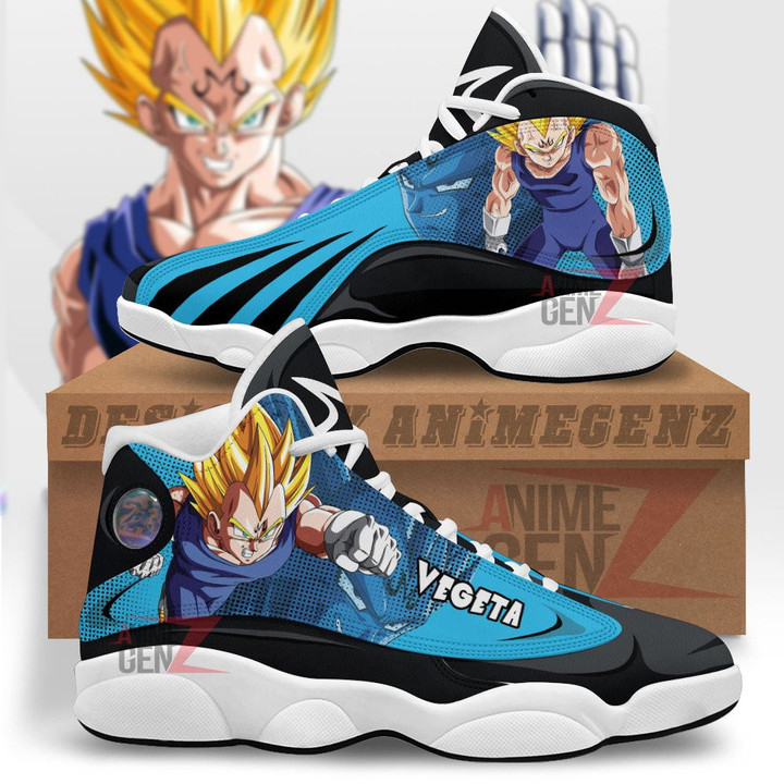 Dragon Ball Vegeta Air Jordan 13 Sneakers Custom Anime Shoes
