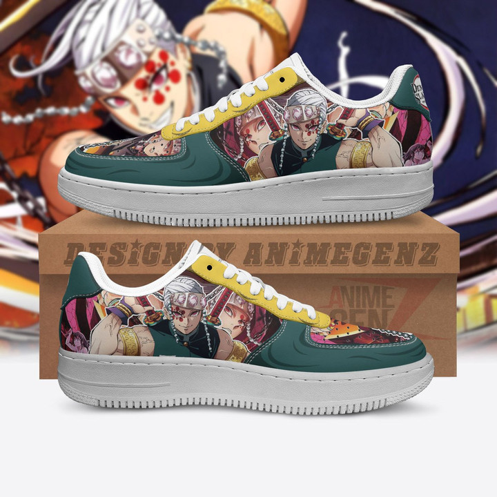 Demon Slayer Tengen Uzui Air Sneakers Custom Anime Shoes