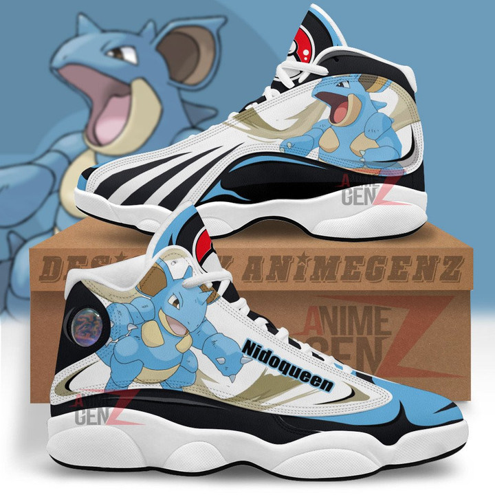 Pokemon Nidoqueen Air Jordan 13 Sneakers Custom Anime Shoes