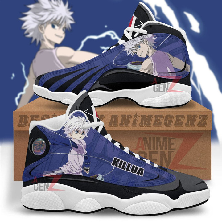 Hunter x Hunter Air Jordan 13 Sneakers Custom Zoldyck Killua Anime Shoes