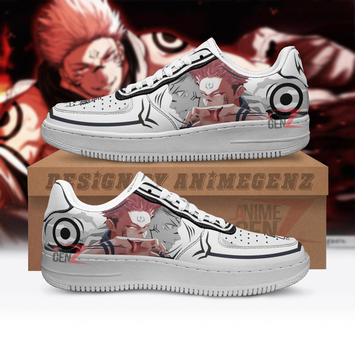 Jujutsu Kaisen Sukuna Air Sneakers Custom Anime Shoes