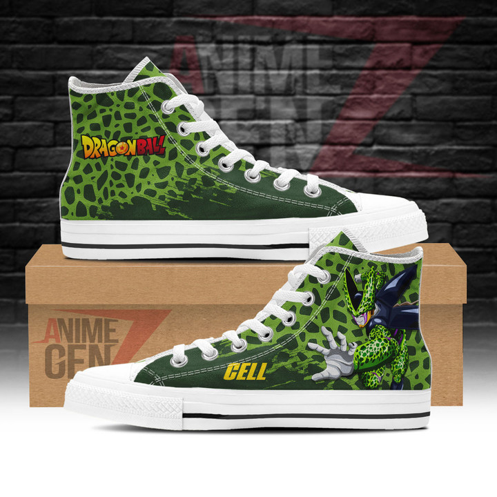 Dragon Ball Cell High Top Shoes Custom Anime Sneakers