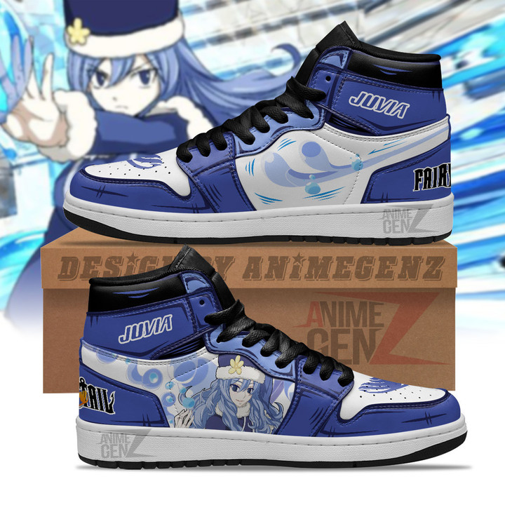 JD Sneakers Fairy Tail Juvia Custom Anime Shoes