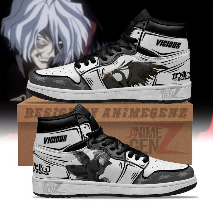 Cowboy Bebop Vicious JD Sneakers Custom Anime Shoes