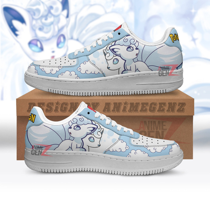 Pokemon Vulpix Alola Air Sneakers Custom Anime Shoes