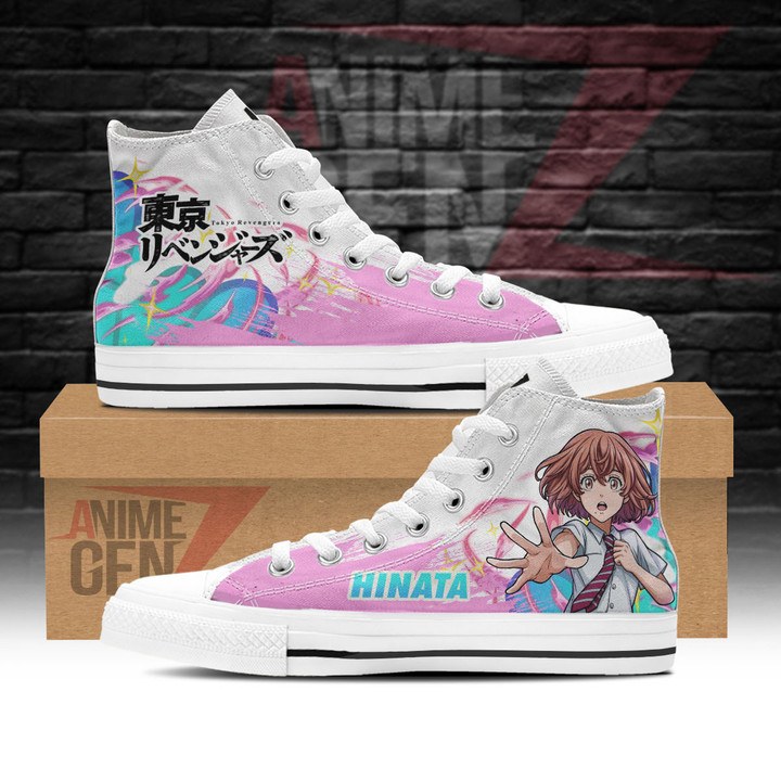 Tokyo Revengers Hinata Tachibana High Top Shoes Custom Anime Shoes