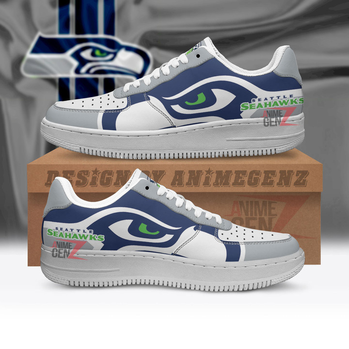 Seattle Seahawks Air Sneakers NFL Custom Sports Shoes