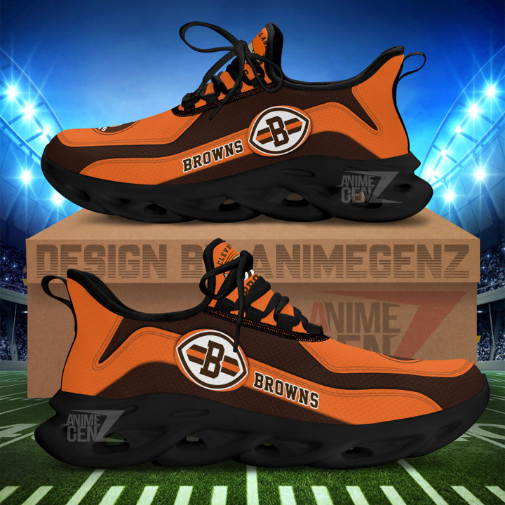Cleveland Browns Clunky Sneakers NFL Custom Sport Shoes