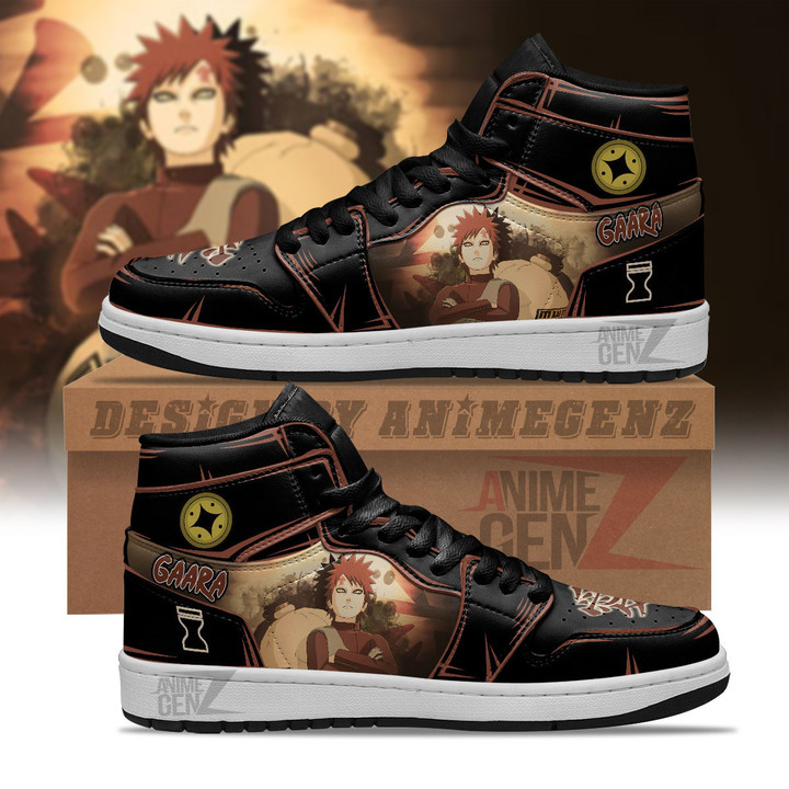 Naruto Gaara JD Sneakers Custom Anime Shoes
