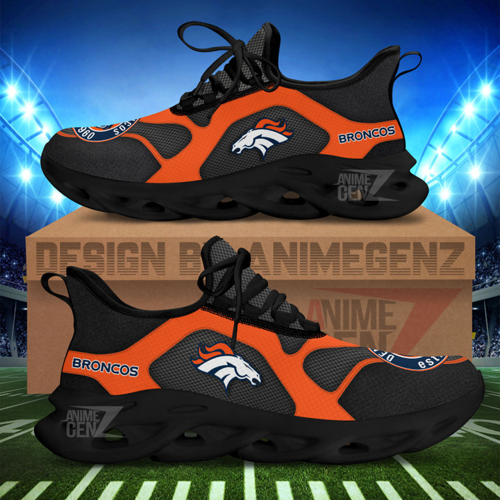 Denver Broncos Sneakers NFL Custom Sports Shoes