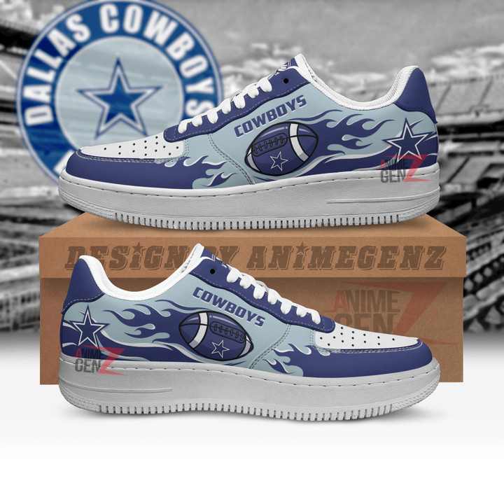 Dallas Cowboys Air Sneakers NFL Custom Sports Shoes