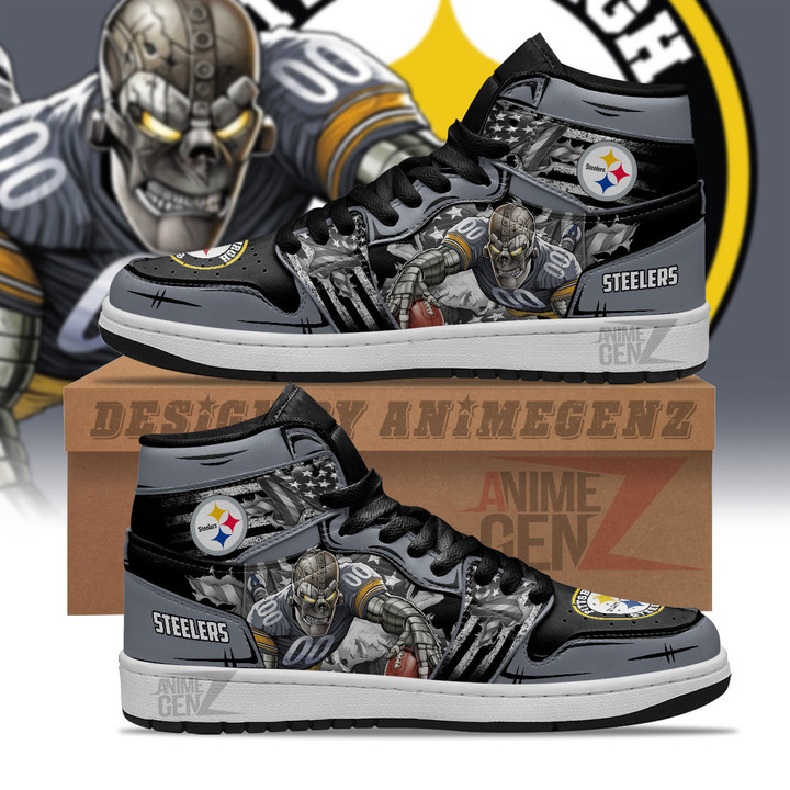 Pittsburgh Steelers JD Sneakers NFL Custom Sports Shoes