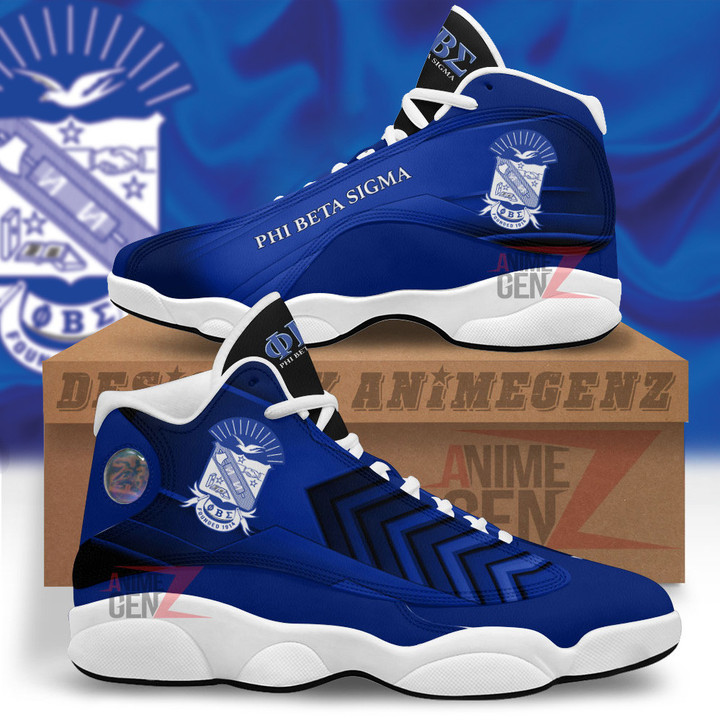 Phi Beta Sigma Fraternities Air Jordan 13 Sneakers Custom Shoes