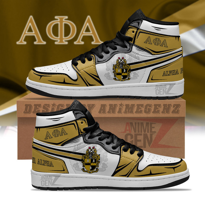 Alpha Phi Alpha JD Sneakers Fraternities Custom Shoes