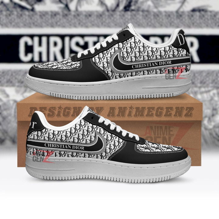 Dior Air Force Sneakers Custom Fashion Brand Shoes