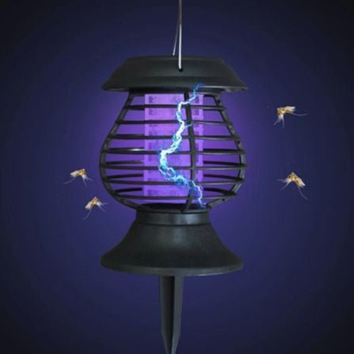 Solar Bugs Zapper Electric Indoor Mosquito Killer Trap Light Stinger