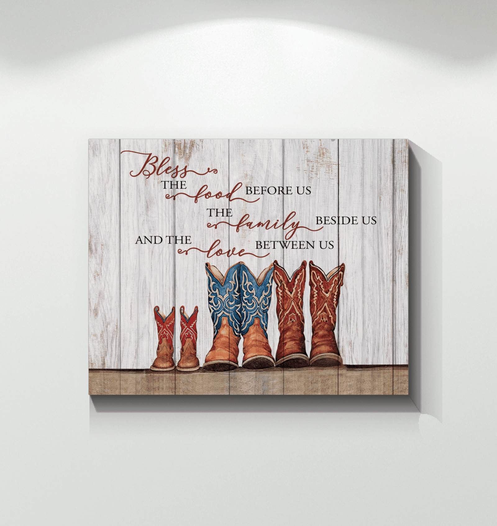 Country - Bless The Love Between Us - Canvas Wall Art