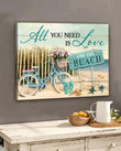 Beach Ocean All You Need Canvas Wall Art