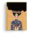 Lady With Red Cheeks No5 Canvas Print