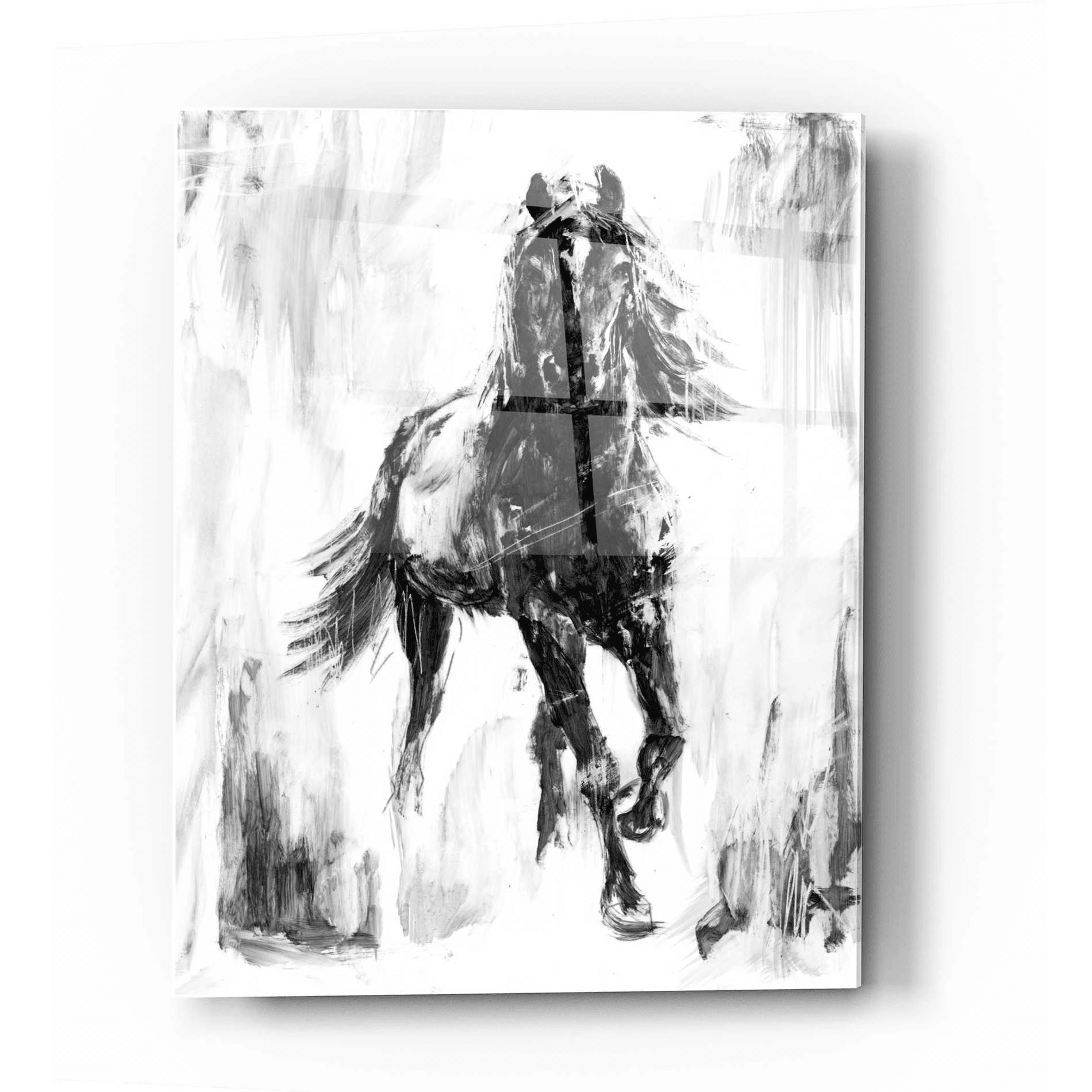Rustic Stallion I' by Ethan Harper  Canvas Wall Art Decor