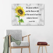 Isaiah 40:8 the word of our God endures forever canvas wall art