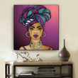 African American Wall Art Prints Melanin Girl Afro Queen Afrocentric Inspired Home Decor BPS5430