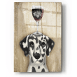 Dog Au Vin Dalmatian' by Fab Funky Canvas Wall Art Decor