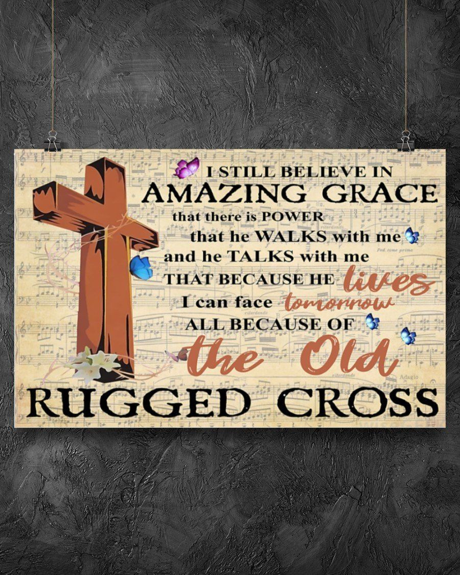 The Old Rugged Cross Easter Canvas | Wall Decor Visual Art